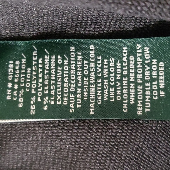 Lauren by Ralph Laren. Black & White; Full Zip; 3 Pocket Jacket. EUC. Size XL - Picture 15 of 15